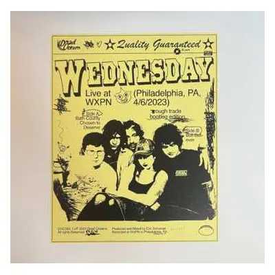 LP Wednesday: Live at WXPN (Philadelphia, PA, 4/6/2023) CLR | LTD