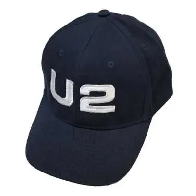 U2 Unisex Baseball Cap: White Logo (ex-tour)