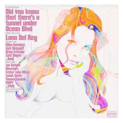 2LP Lana Del Rey: Did You Know That There’s A Tunnel Under Ocean Blvd CLR | LTD