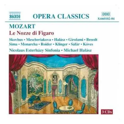 3CD Wolfgang Amadeus Mozart: Le Nozze Di Figaro