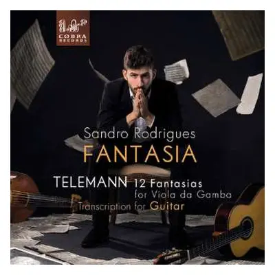 CD Georg Philipp Telemann: 12 Fantasias Transcribed For Guitar