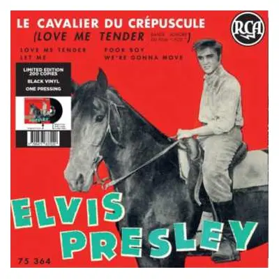 SP Elvis Presley: Le Cavalier Du Crépusculte (Love Me Tender) LTD