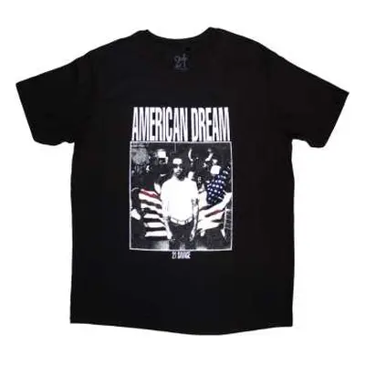 21 Savage Unisex T-shirt: American Dream (medium) M