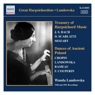 CD Wanda Landowska: Treasury of Harpsichord Music - Dances of Ancient Poland