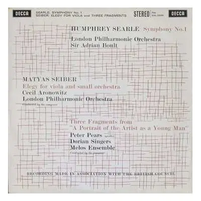 CD Sir Adrian Boult: Viola &