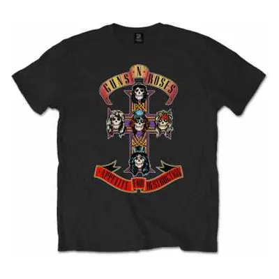 Guns N' Roses Kids T-shirt: Appetite For Destruction (7-8 Years) 7-8 let