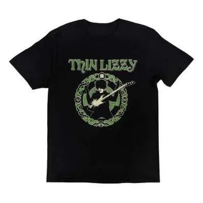 Thin Lizzy Unisex T-shirt: Celtic Ring (back Print) (xx-large) XXL