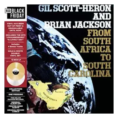 CD Gil Scott-Heron: From South Africa to South Carolina (Black Friday 2024)