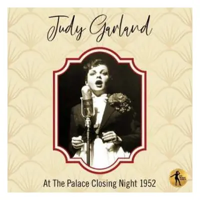 CD Judy Garland: Judy At The Palace Closi