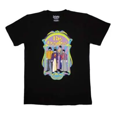 The Beatles Unisex T-shirt: Yellow Submarine Sub Band Frame V2 (medium) M