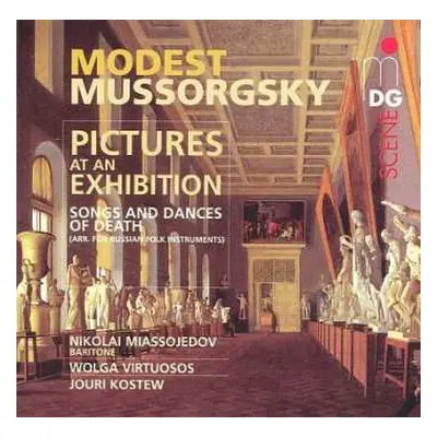 CD Modest Mussorgsky: Pictures At An Exhibition / Songs And Dances Of Death (Arr. For Russian Fo