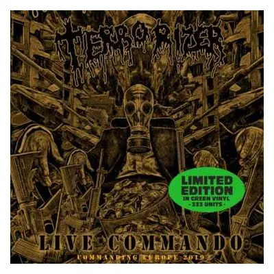 LP Terrorizer: Live Commando (Commanding Europe 2019) LTD | CLR