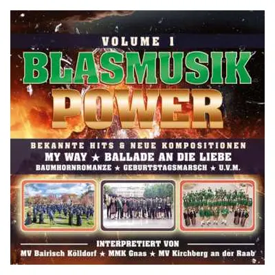 CD Diverse Interpreten: Blasmusik Power - Volume 1