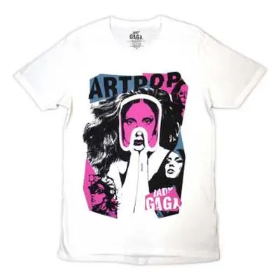 Lady Gaga Unisex T-shirt: Artpop Collage (large) L