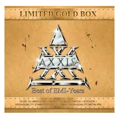 3CD/Box Set Axxis: Best Of EMI-Years (Limited Gold Box) LTD