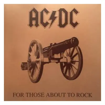 LP AC/DC: For Those About To Rock We Salute You