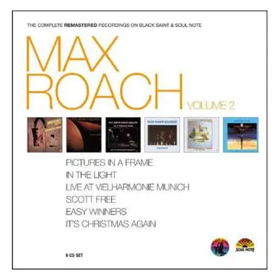 6CD/Box Set Max Roach: The Complete Remastered Recordings On Black Saint & Soul Note Volume 2