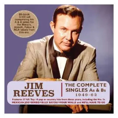 3CD Jim Reeves: The Complete Singles As & Bs 1949-62