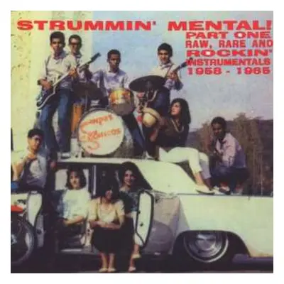 CD Various: Strummin' Mental! Part One - Real Gone Instrumentals R&R & Surf:1958-1965