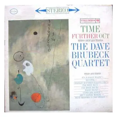 LP The Dave Brubeck Quartet: Time Further Out (Miro Reflections)