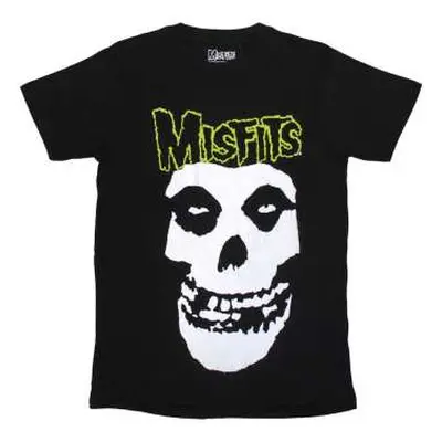 Misfits Unisex T-shirt: Skull & Logo (medium) M