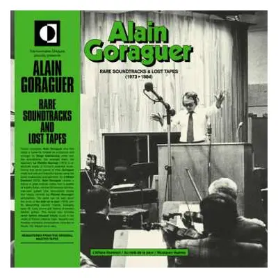 LP Alain Goraguer: Rare Soundtracks & Lost Tapes (1973 - 1984)