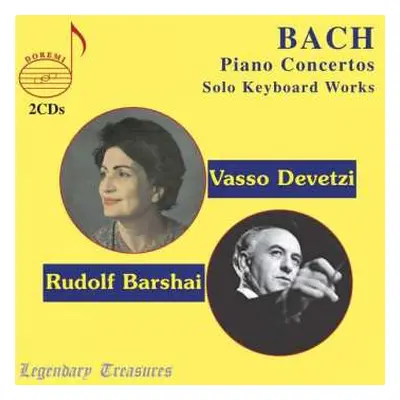 2CD Johann Sebastian Bach: Piano Concertos