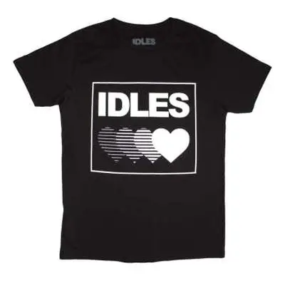 Idles Unisex T-shirt: Gradient Heart (x-large) XL