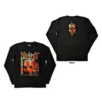 Slipknot Unisex Long Sleeve T-shirt: The End, So Far Pepper (back Print) (large) L