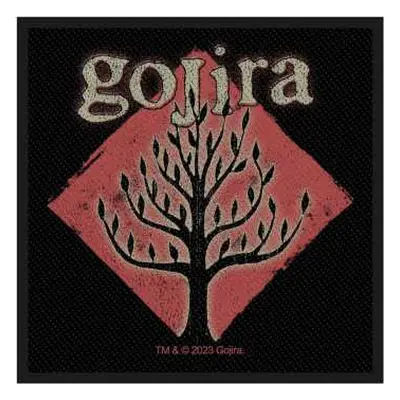 Gojira Standard Woven Patch: Tree Of Life