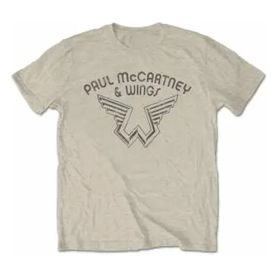 Tričko Wings Logo Paul Mccartney M