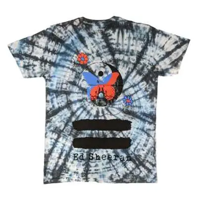 Ed Sheeran Unisex T-shirt: Yin & Yang Butterfly (wash Collection) (x-large) XL