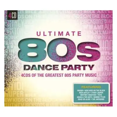 4CD Various: Ultimate 80s Dance Party