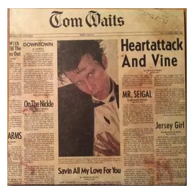 LP Tom Waits: Heartattack And Vine