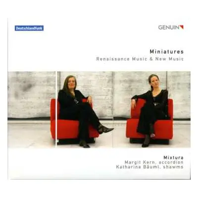 CD Jan Pieterszoon Sweelinck: Miniatures. Renaissance Music and New Music