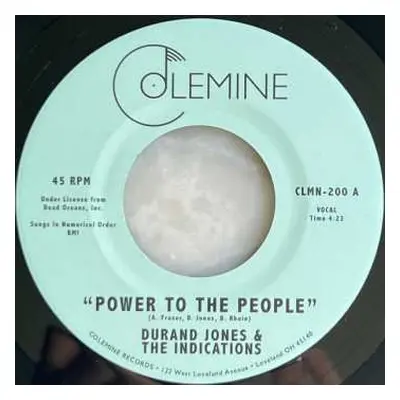 SP Durand Jones & The Indications: Power To The People