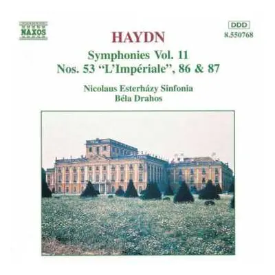 CD Joseph Haydn: Symphonies Vol. 11 (Nos. 53 "L'Impérale", 86 & 87)