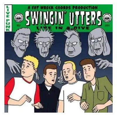 2LP Swingin' Utters: Live In A Dive