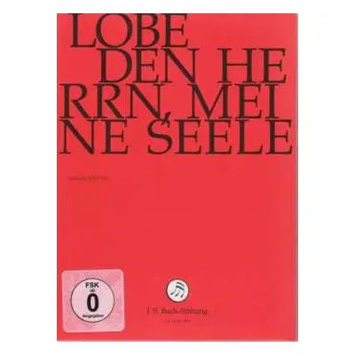 DVD Johann Sebastian Bach: Lobe Den Herrn, Meine Seele - Kantate BWV 69a