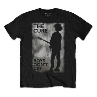 The Cure Kids T-shirt: Boys Don't Cry Black & White (7-8 Years) 7-8 let