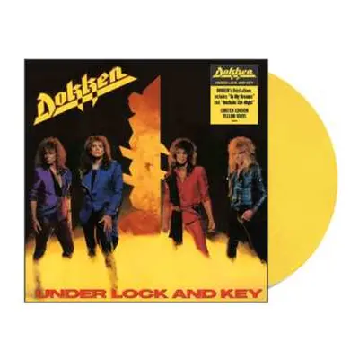 LP Dokken: Under Lock And Key (canary Yellow)