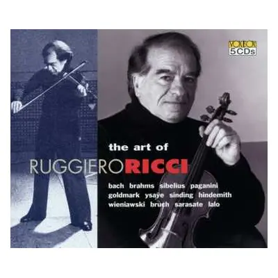 5CD Ruggiero Ricci: The Art Of Ruggiero Ricci