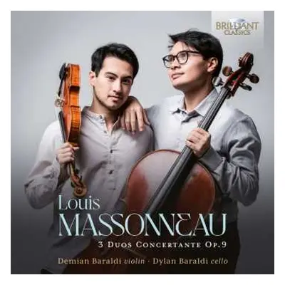 CD Louis Massonneau: 3 Duos Concertante Op.9