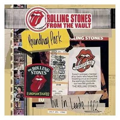 3LP/DVD The Rolling Stones: Live In Leeds 1982