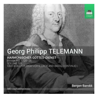 CD Georg Philipp Telemann: Harmonischer Gottesdienst Vol.6