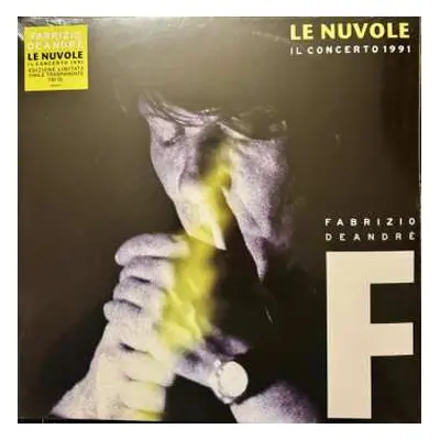 2LP Fabrizio De André: Le Nuvole (Il Concerto 1991) CLR | LTD