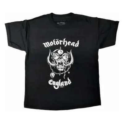 Motorhead Kids T-shirt: England (3-4 Years) 3-4 roky