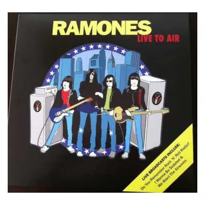 CD Ramones: Live To Air DIGI