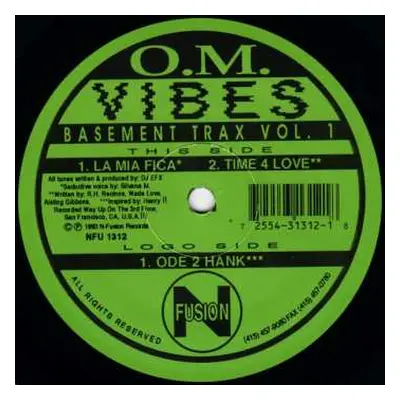 LP O.M. Vibes: Basement Trax Vol. 1