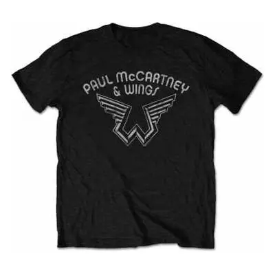 Tričko Wings Logo Paul Mccartney S